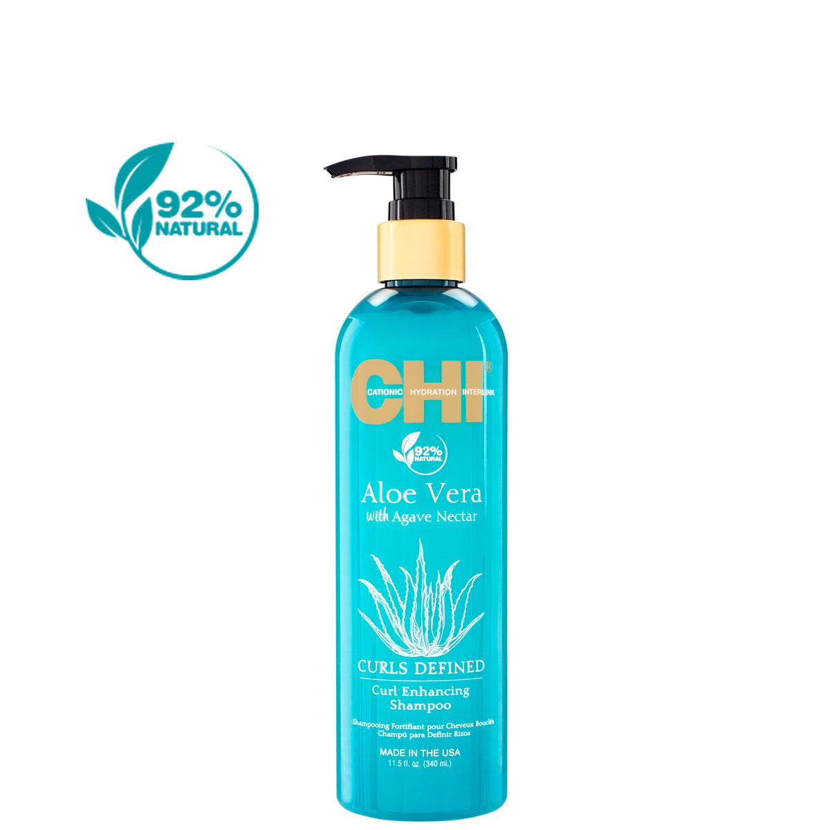 CHI SHAMPOO ALOE VERA CURL 11.5 OZ